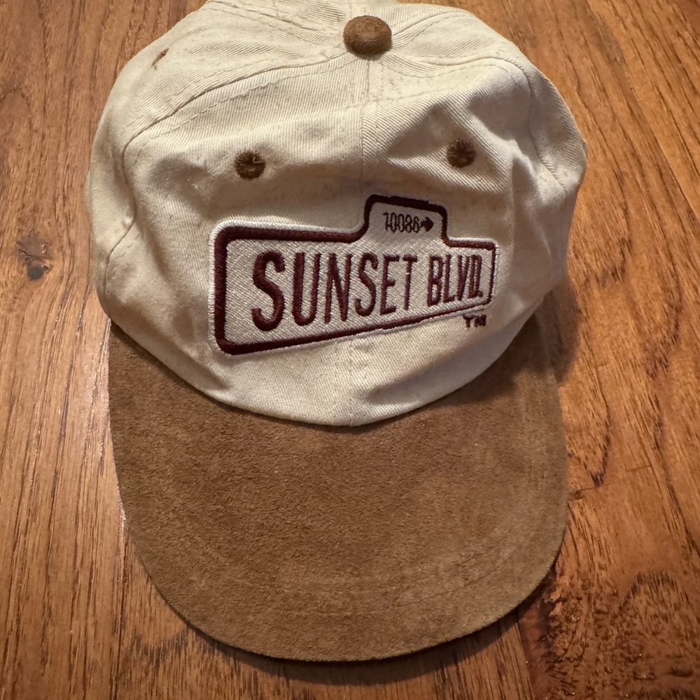 Sunset Blvd 1994 original Broadway baseball hat cap